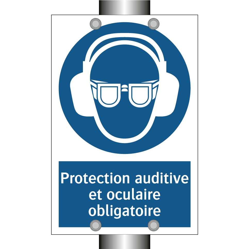 Protection auditive et oculaire obligatoire