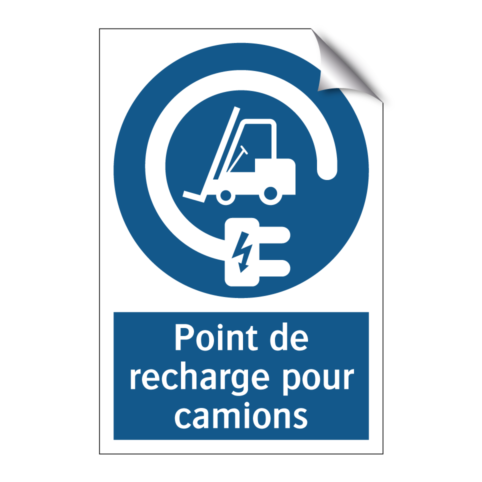 Point de recharge pour camions