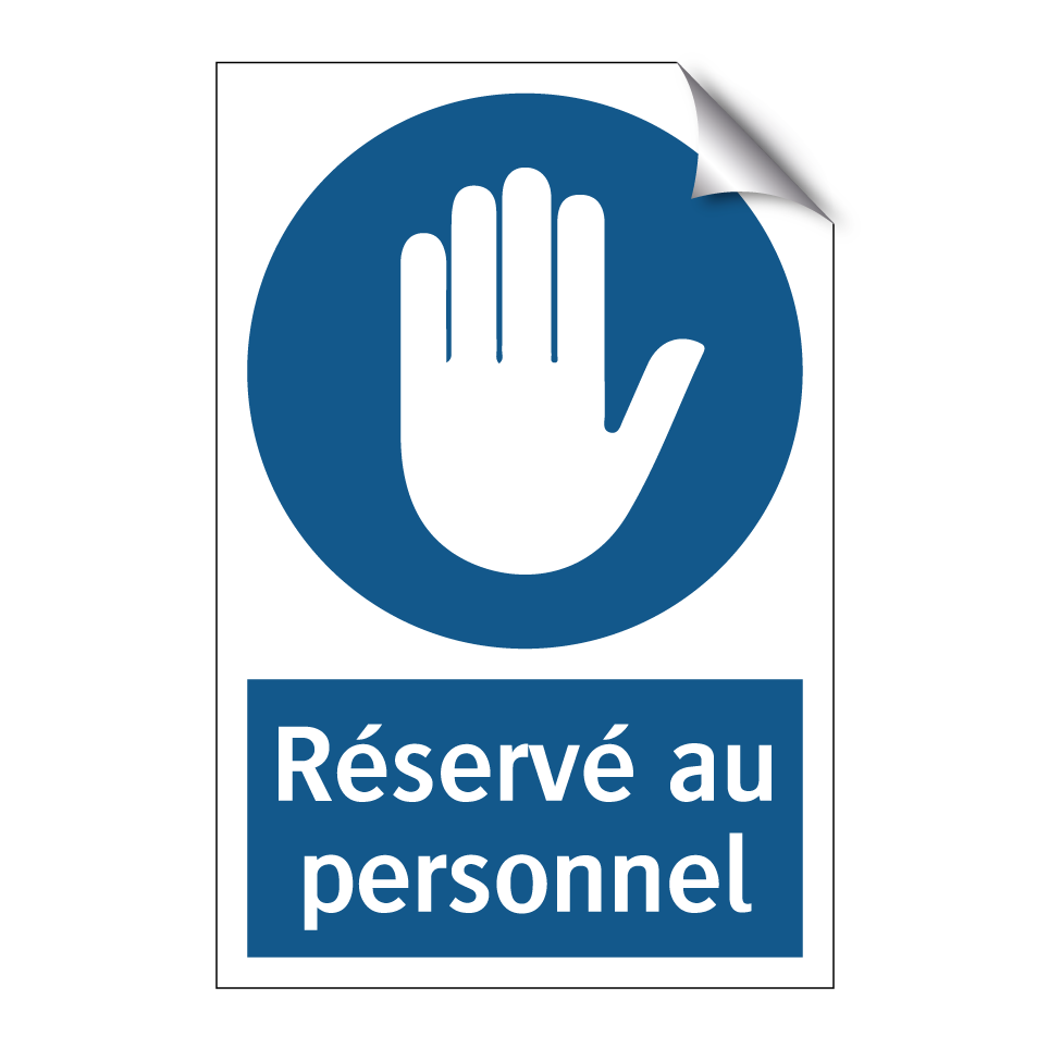 Réservé au personnel