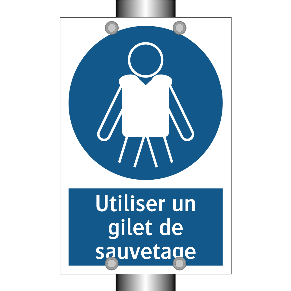 Utiliser un gilet de sauvetage
