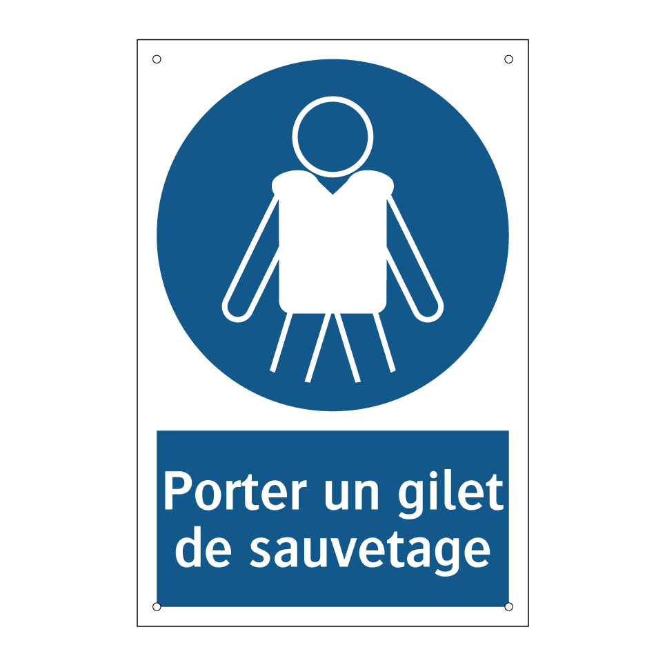 Porter un gilet de sauvetage