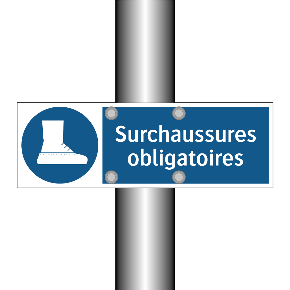 Surchaussures obligatoires