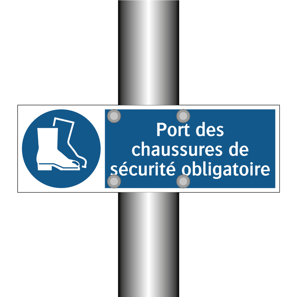 Port des chaussures de sécurité obligatoire