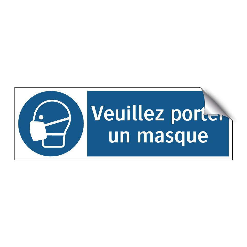 Veuillez porter un masque.