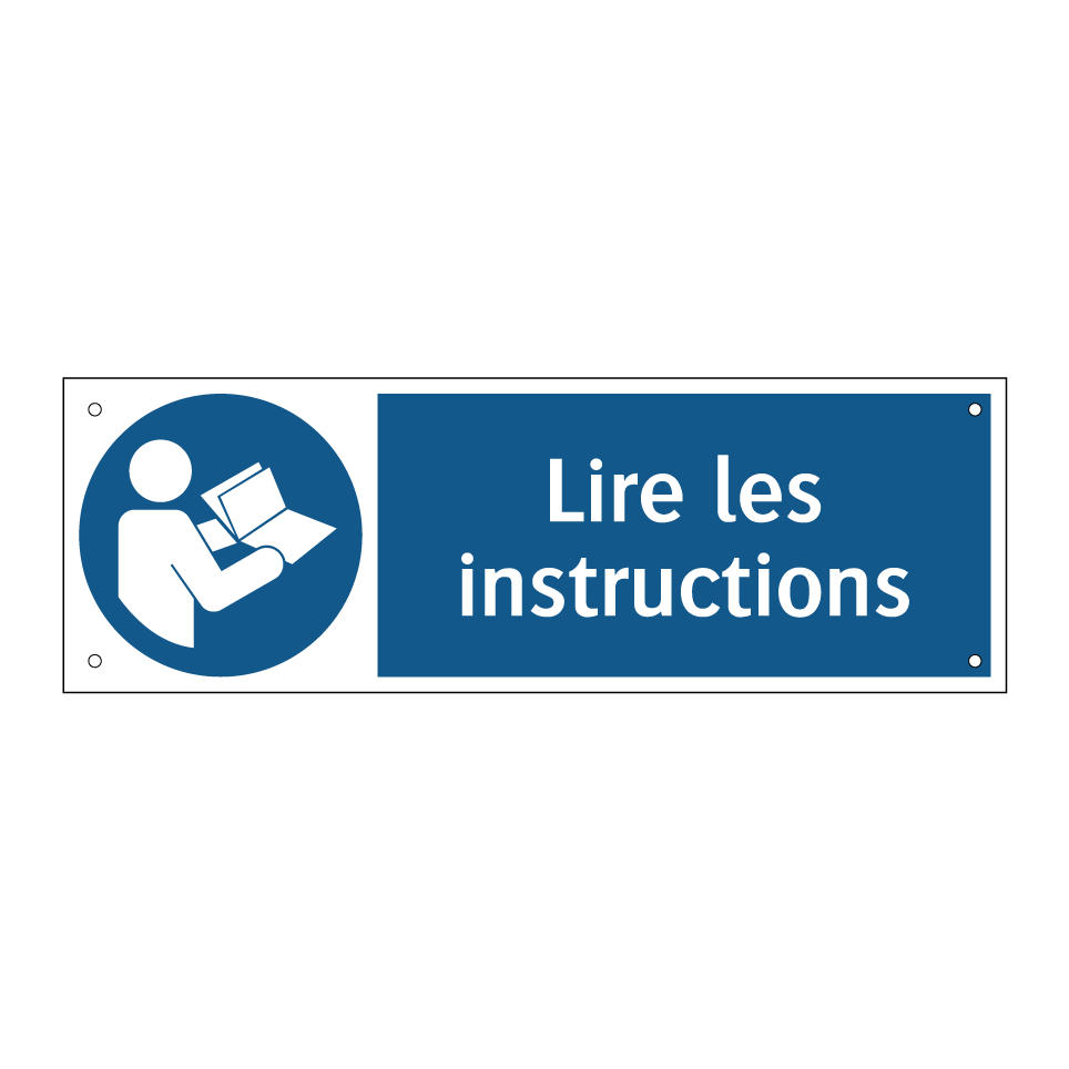 Lire les instructions