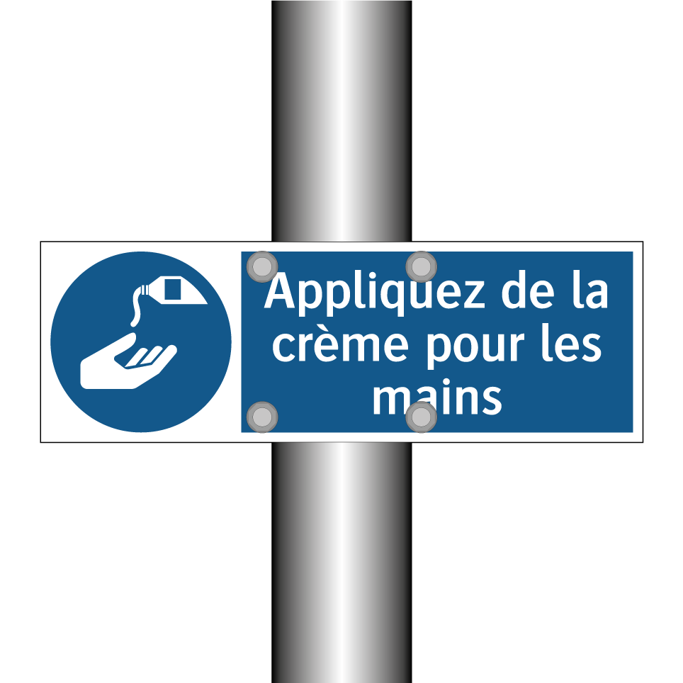 Appliquez de la crème pour les mains