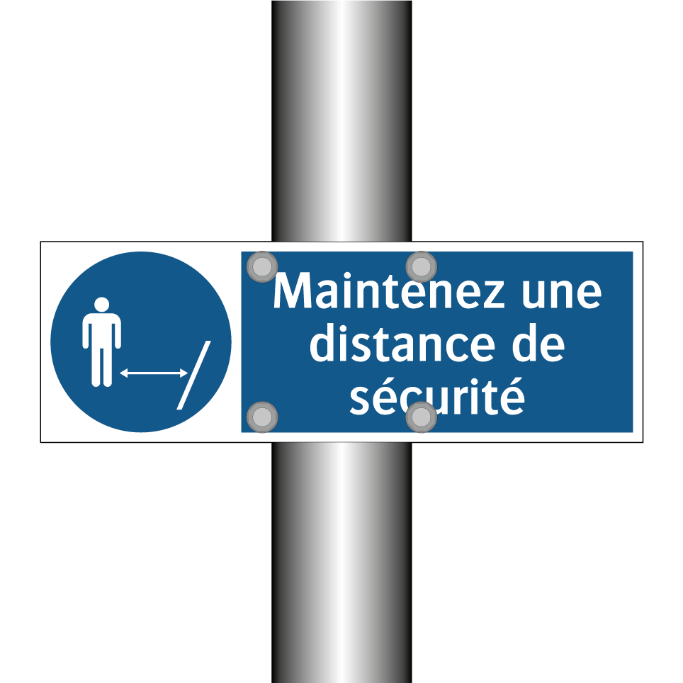 Maintenez une distance de sécurité