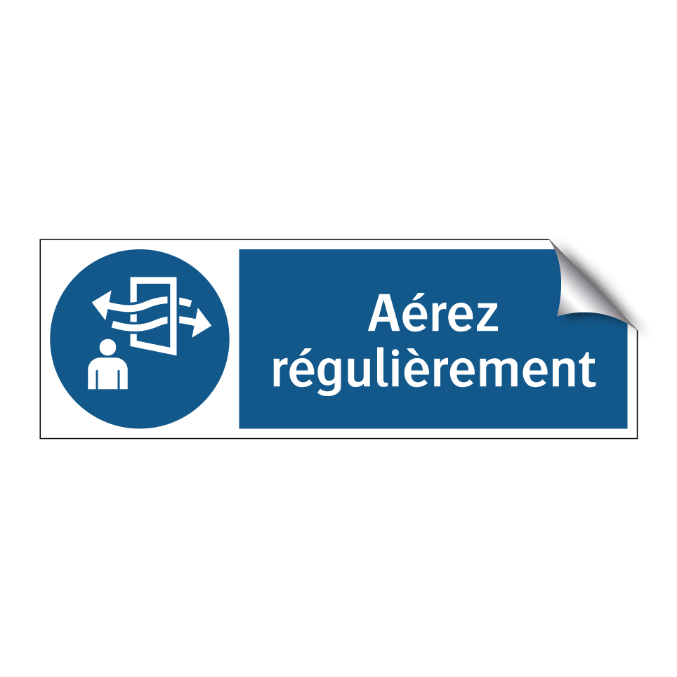 Aérez régulièrement