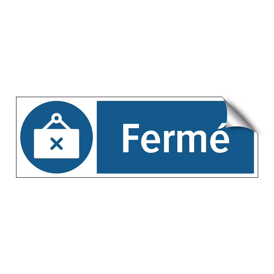 Fermé