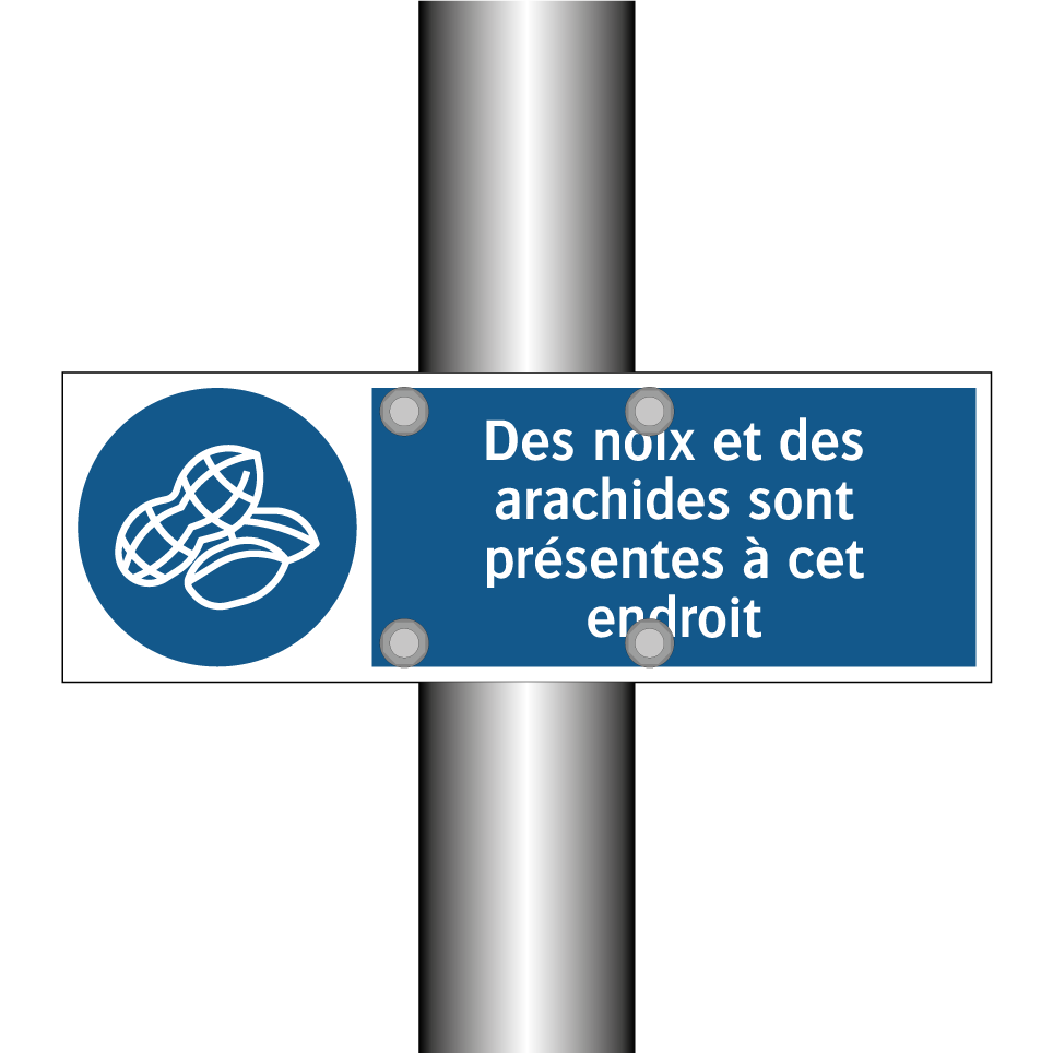 Des noix et des arachides sont présentes à cet endroit