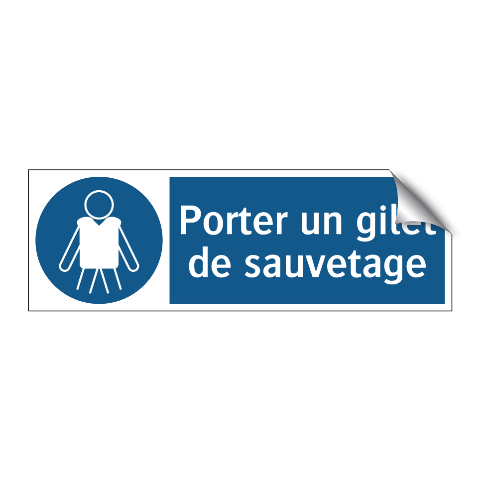 Porter un gilet de sauvetage
