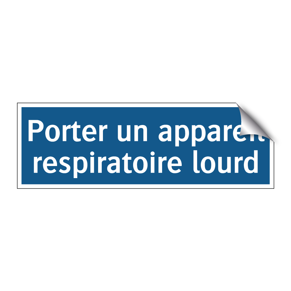 Porter un appareil respiratoire lourd