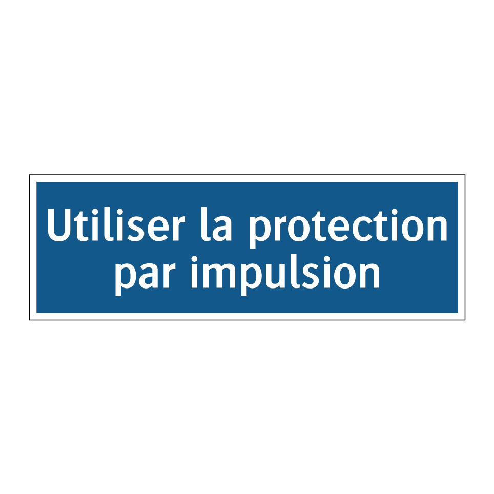 Utiliser la protection par impulsion