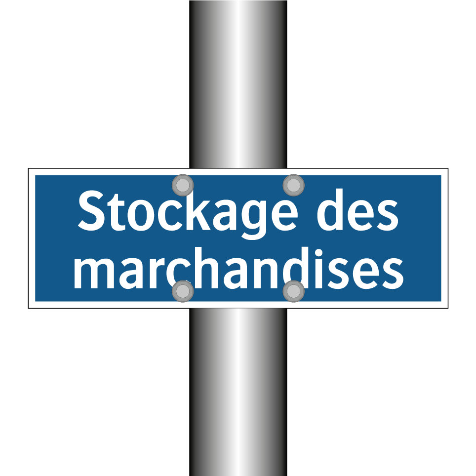 Stockage des marchandises