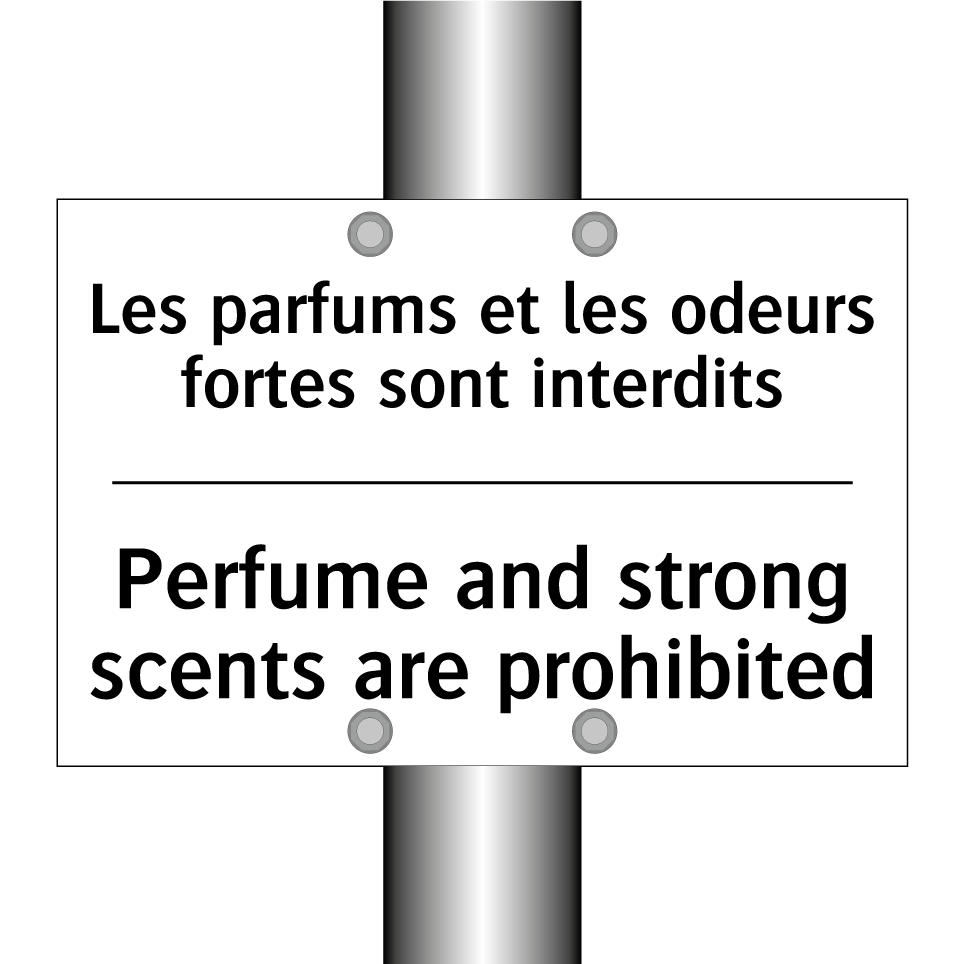 Les parfums et les odeurs fortes /.../ - Perfume and strong scents are /.../