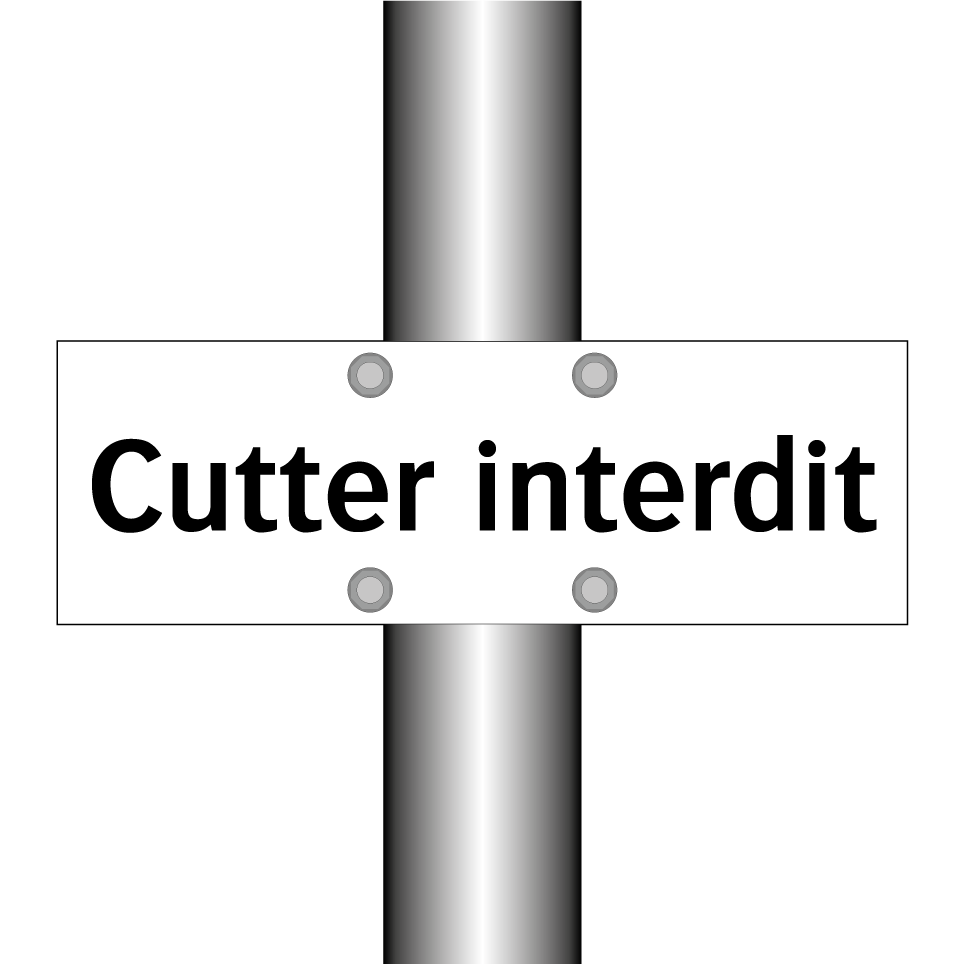Cutter interdit