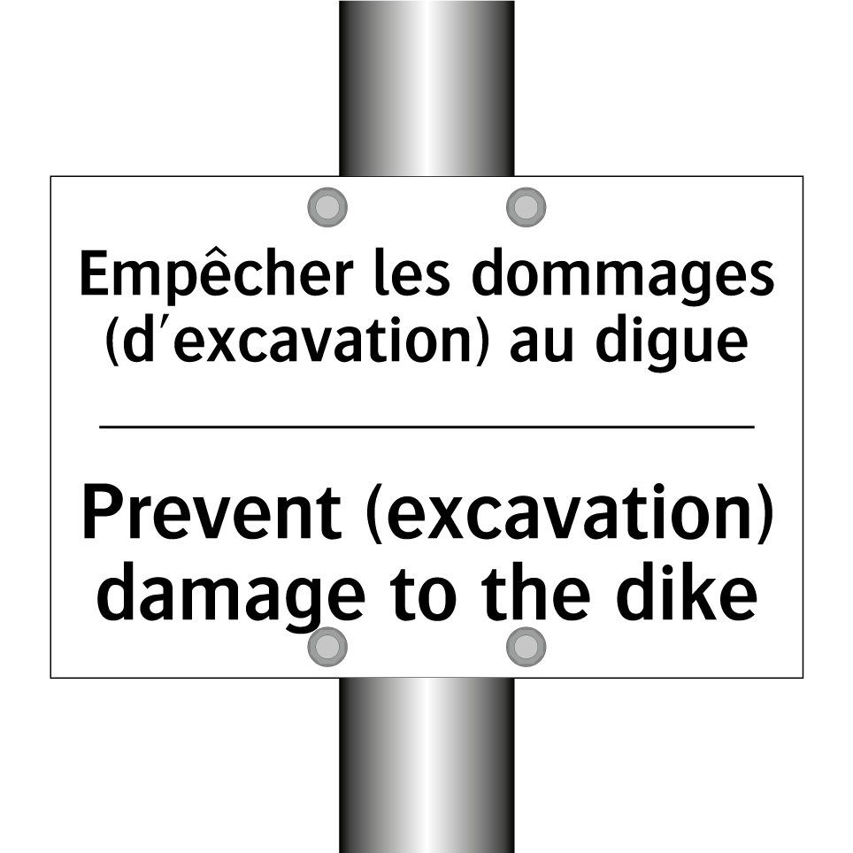 Empêcher les dommages (d'excavation) /.../ - Prevent (excavation) damage to /.../