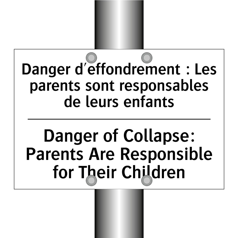 Danger d'effondrement : Les parents /.../ - Danger of Collapse: Parents Are /.../