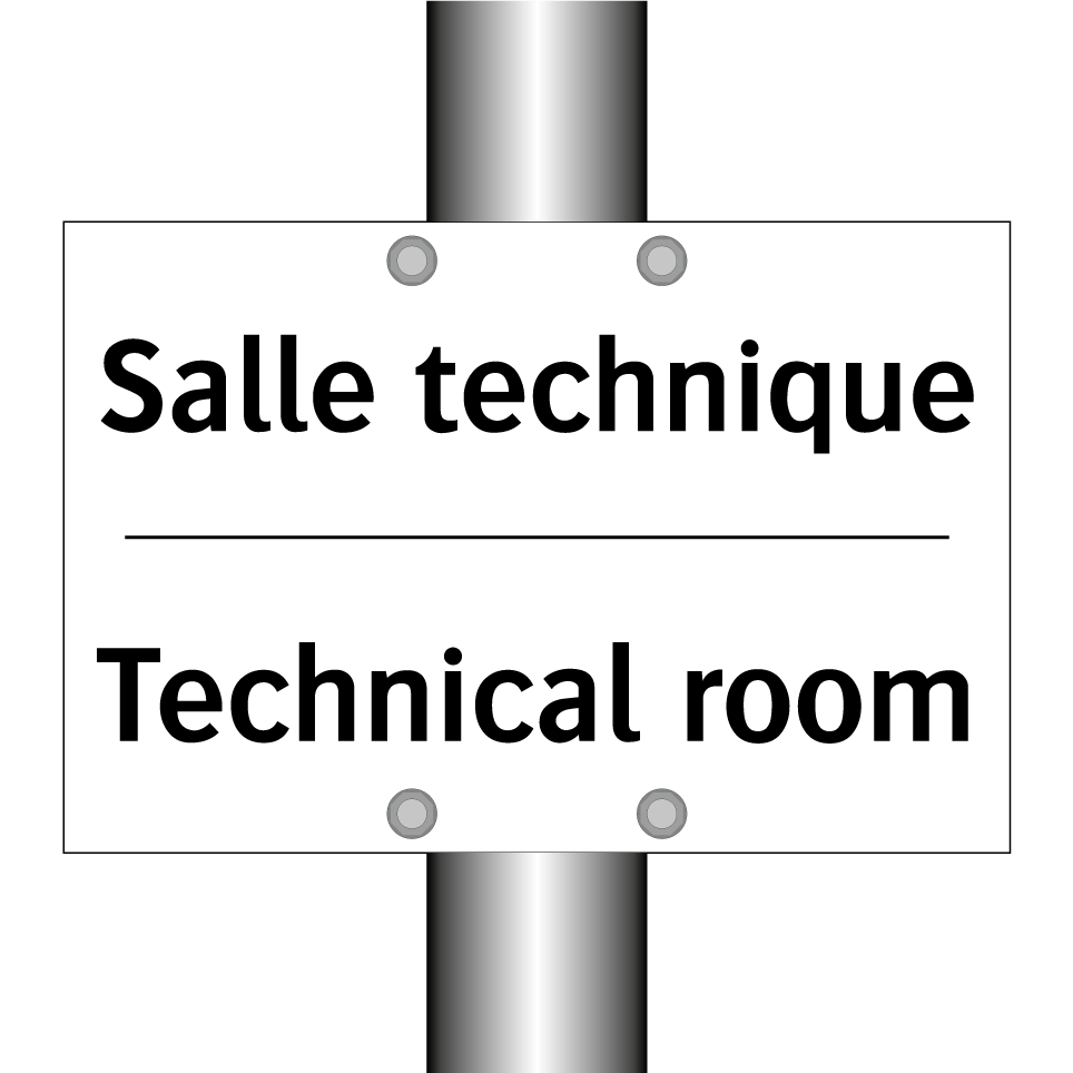 Salle technique - Technical room