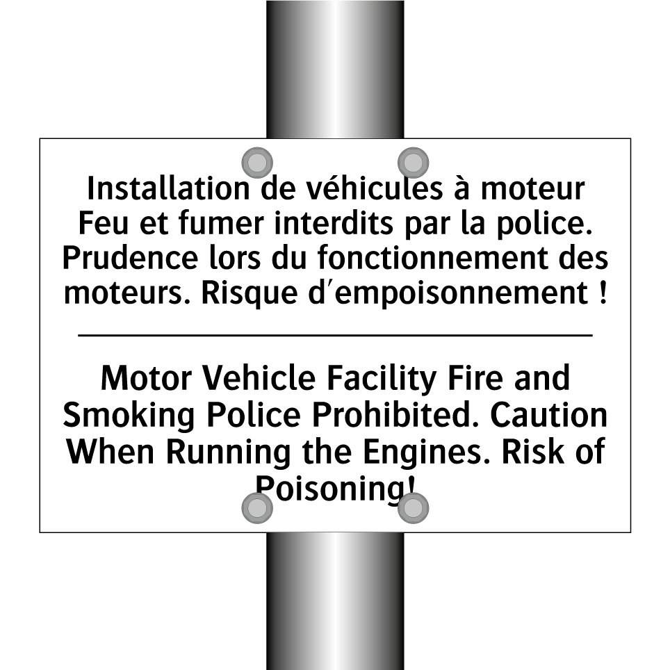 Installation de véhicules à moteur /.../ - Motor Vehicle Facility Fire and /.../