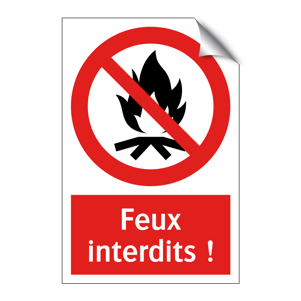 Feux interdits !