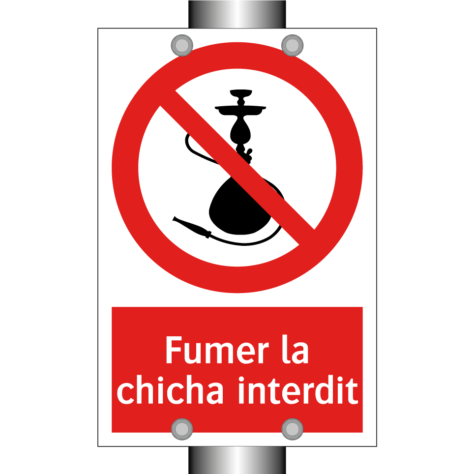 Fumer la chicha interdit