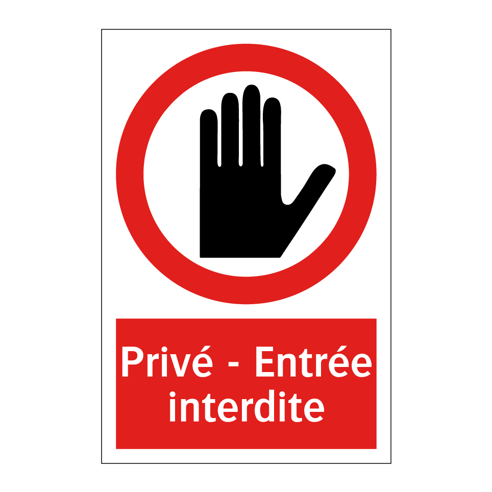 Privé - Entrée interdite