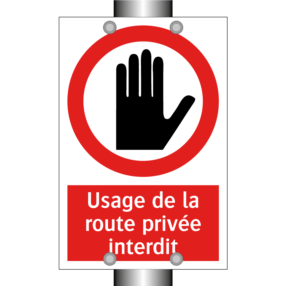 Usage de la route privée interdit