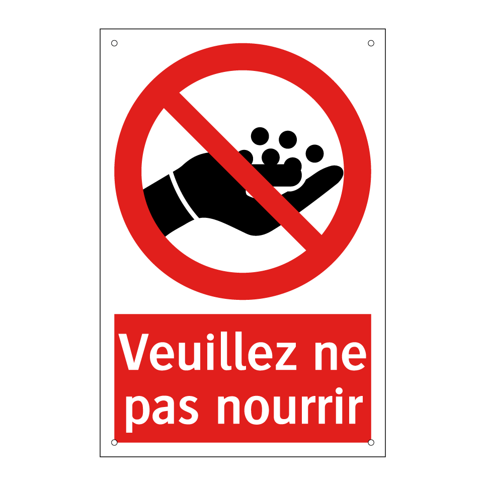 Veuillez ne pas nourrir