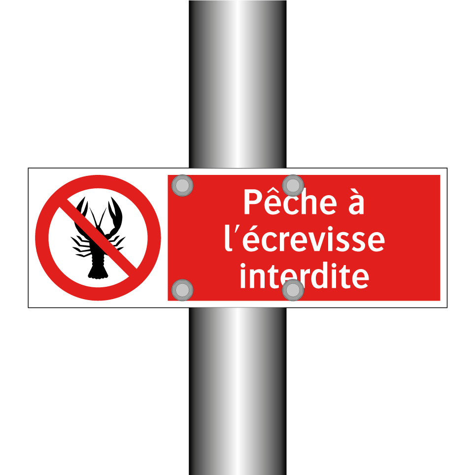 Pêche à l'écrevisse interdite