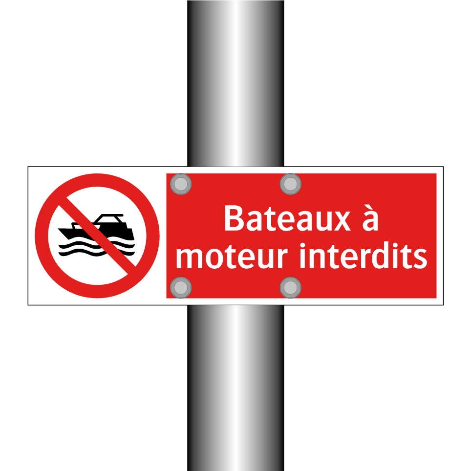 Bateaux à moteur interdits