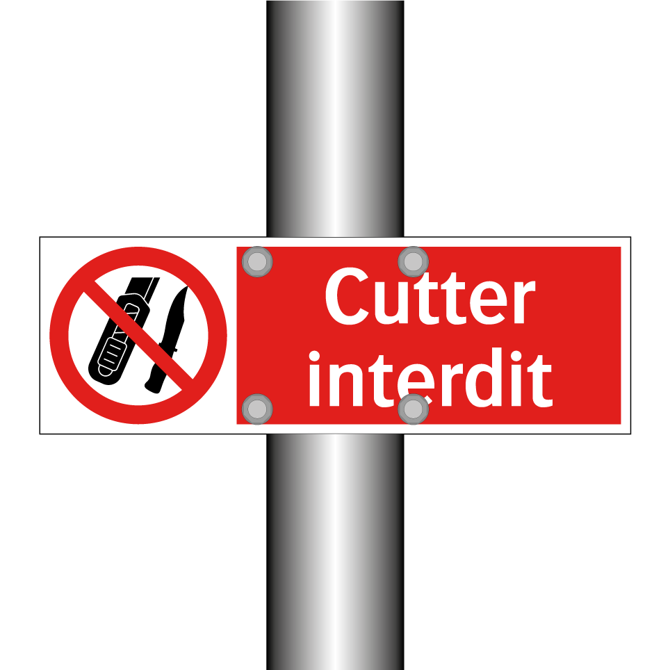 Cutter interdit
