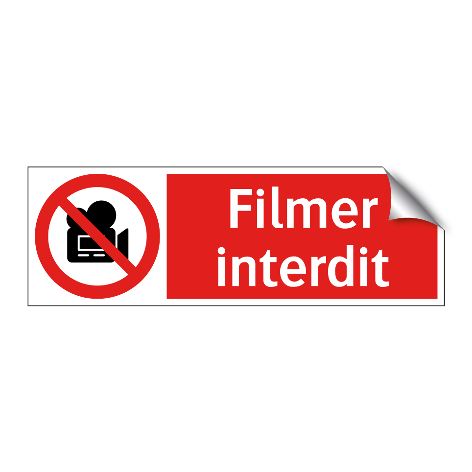 Filmer interdit