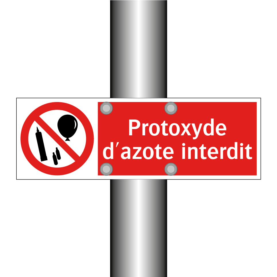 Protoxyde d'azote interdit
