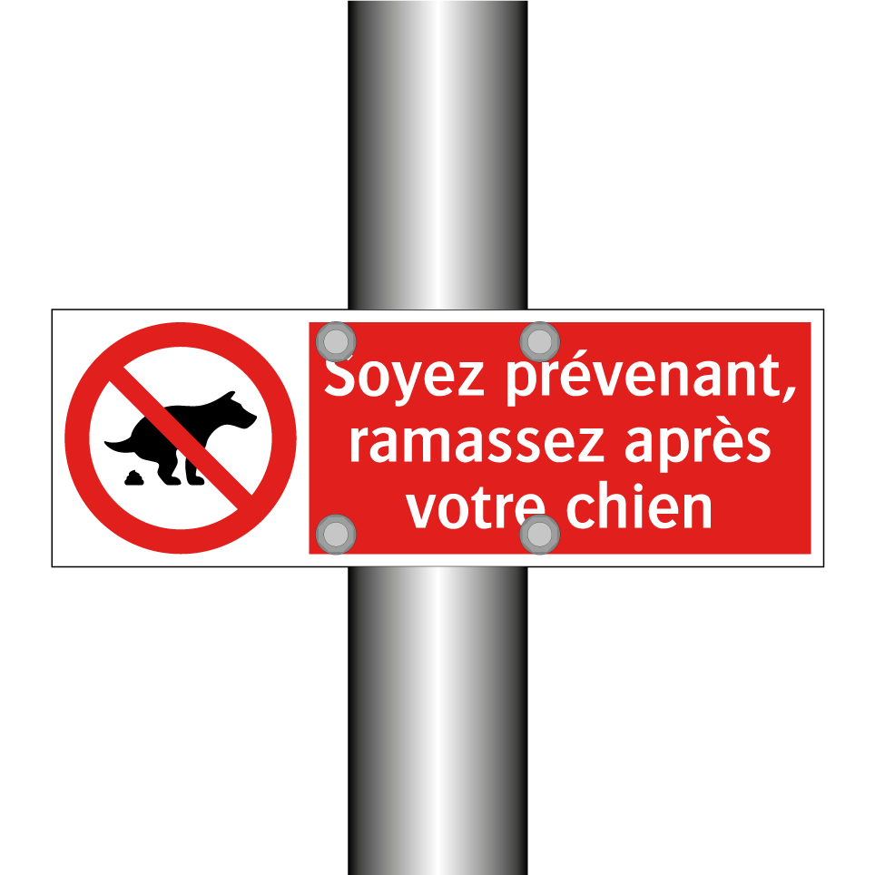 Soyez prévenant, ramassez après votre chien