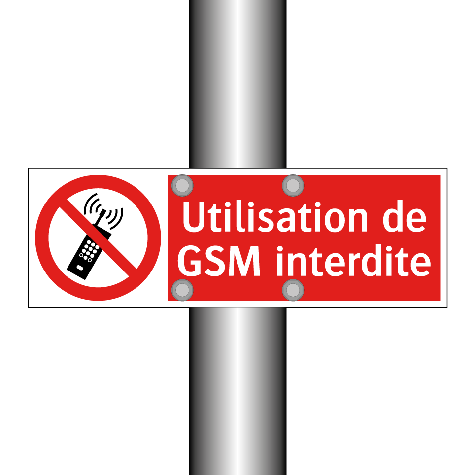 Utilisation de GSM interdite