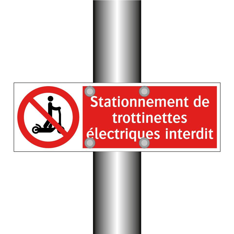 Stationnement de trottinettes électriques interdit