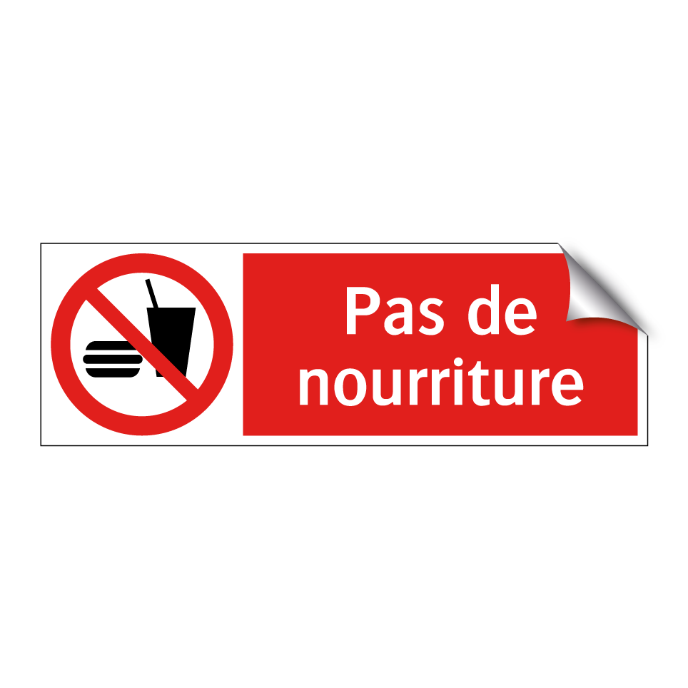 Pas de nourriture
