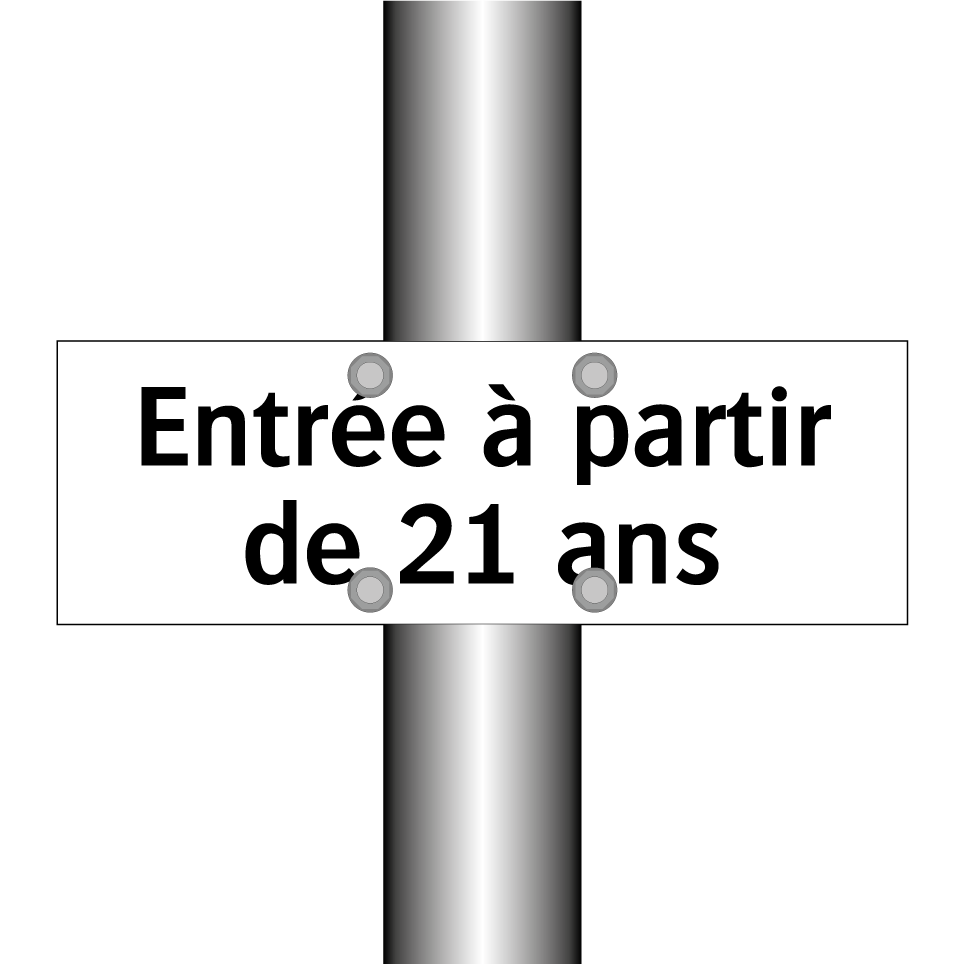 Entrée à partir de 21 ans