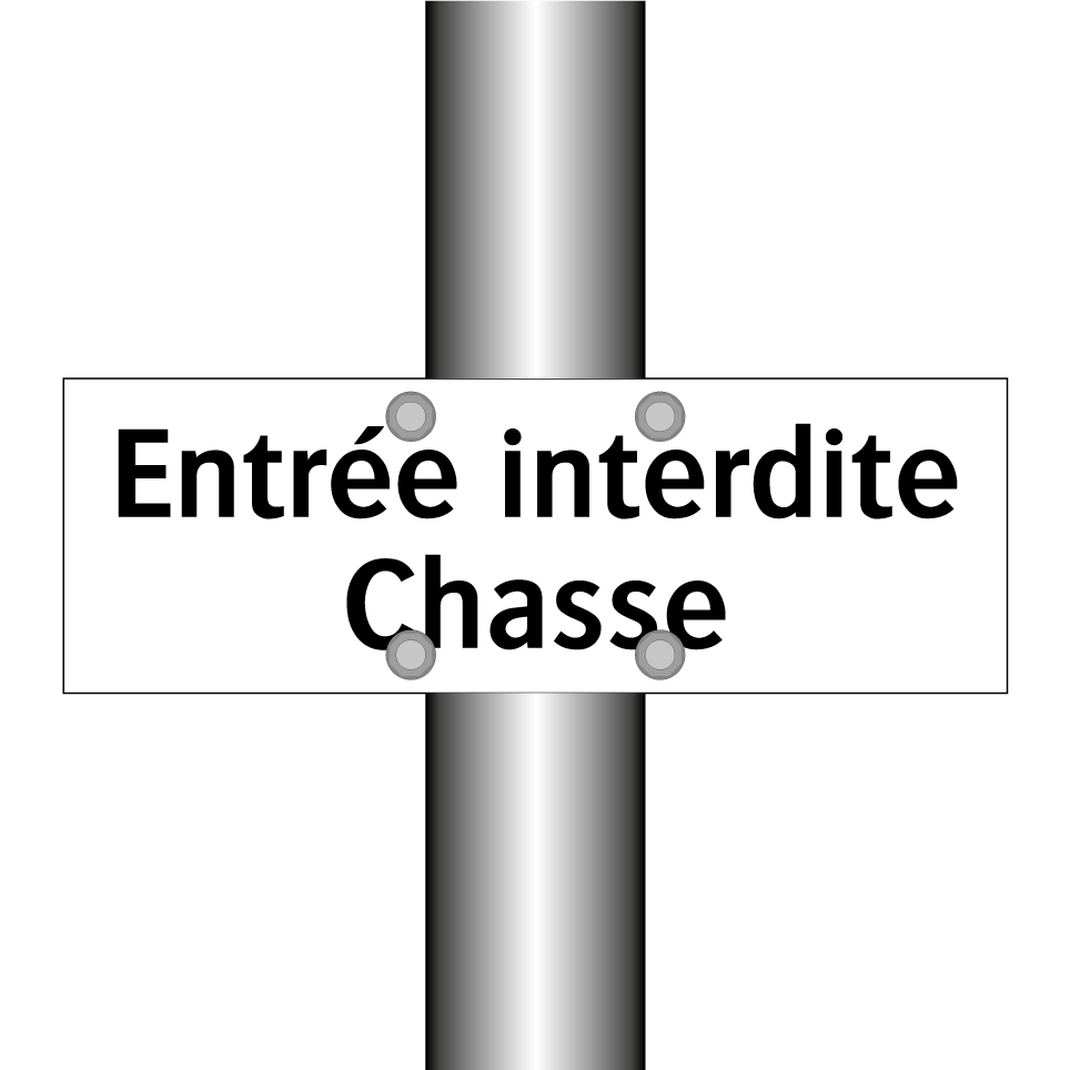 Entrée interdite Chasse