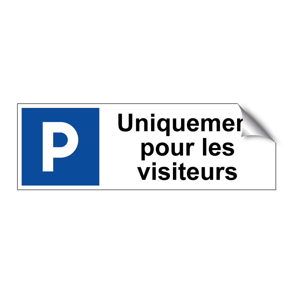 Uniquement pour les visiteurs