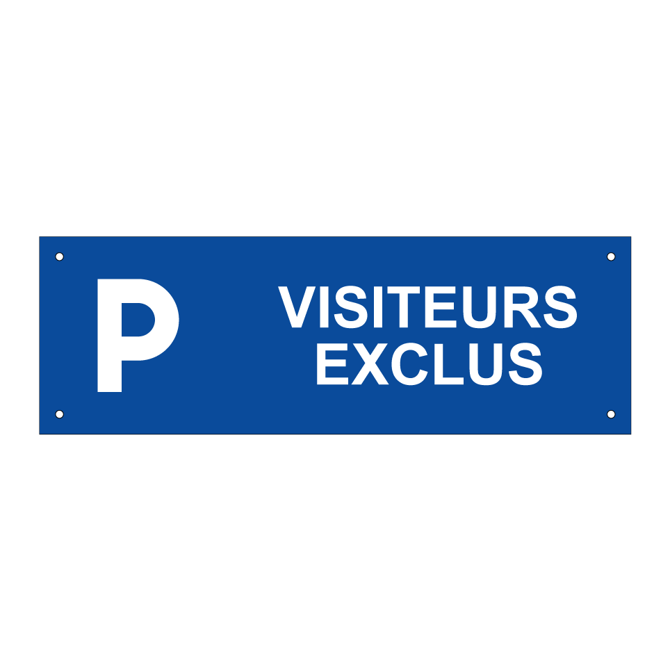 Visiteurs exclus