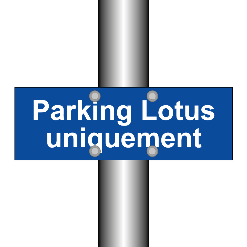 Parking Lotus uniquement
