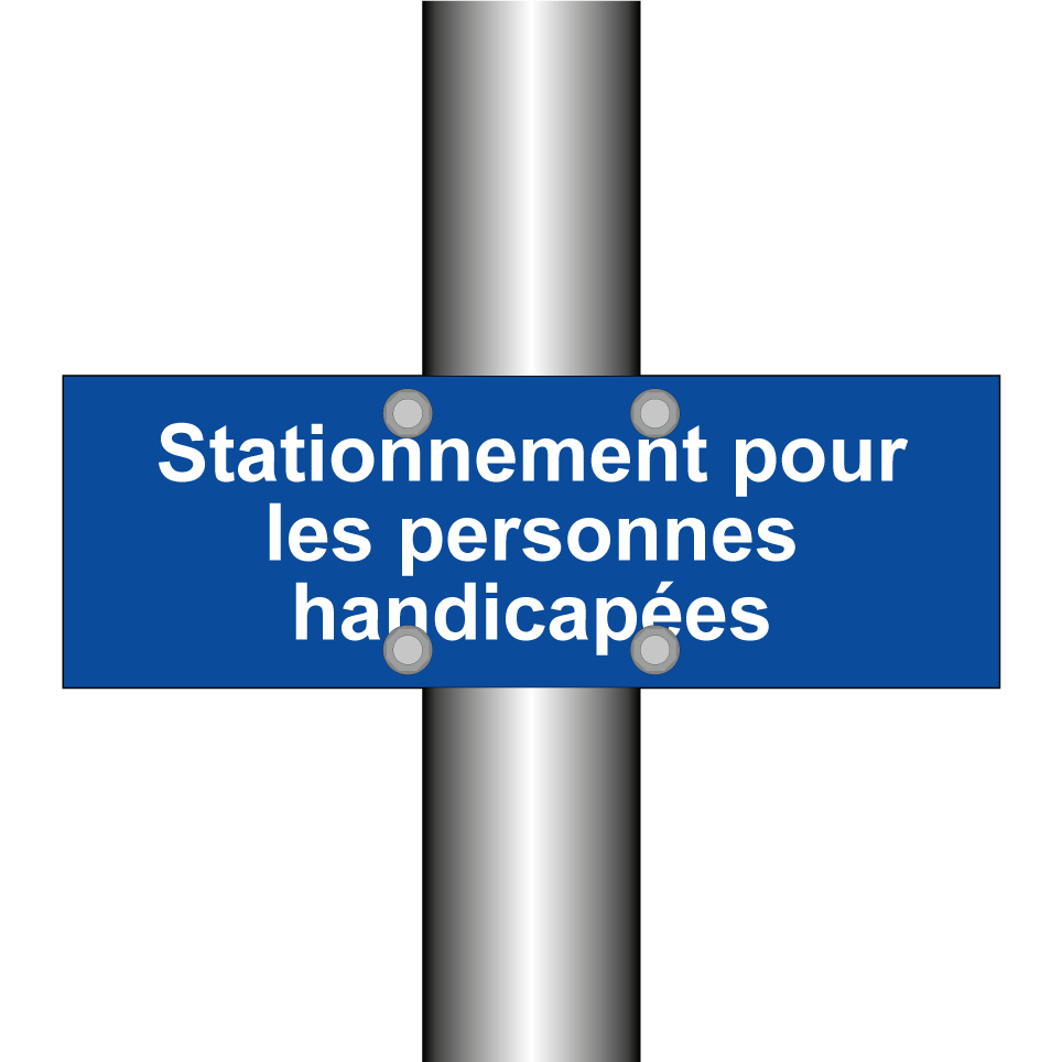Stationnement pour les personnes handicapées