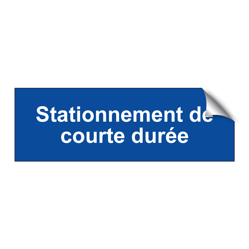 Stationnement de courte durée