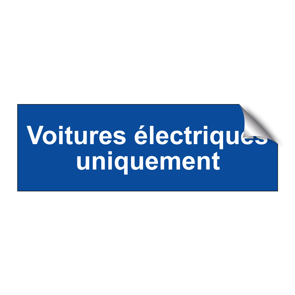 Voitures électriques uniquement
