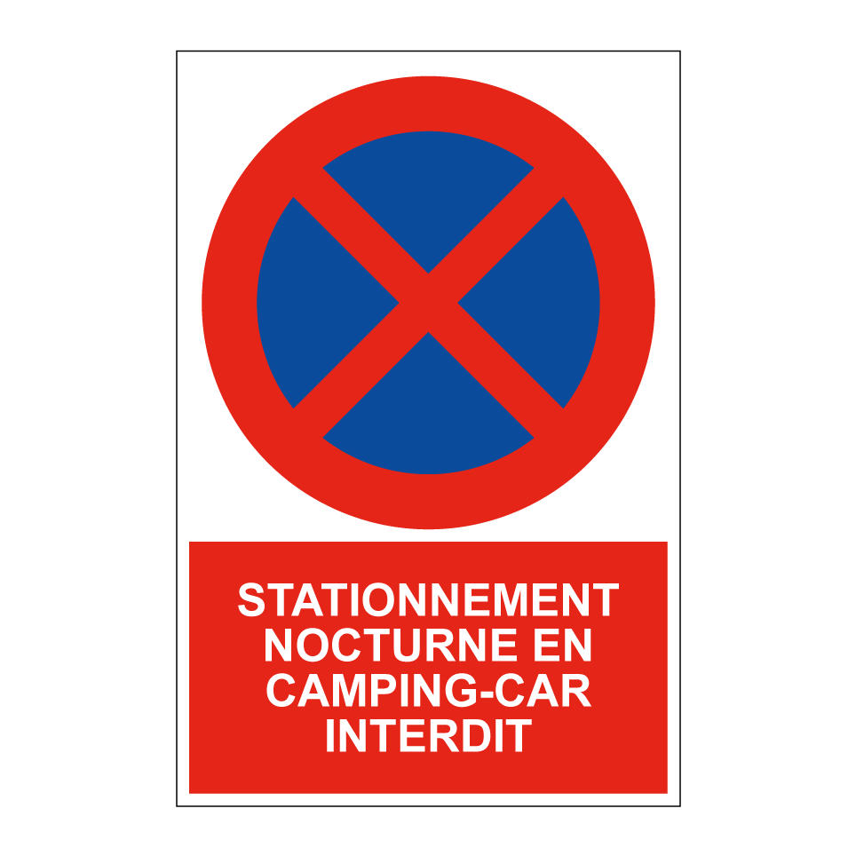 Stationnement nocturne en camping-car interdit