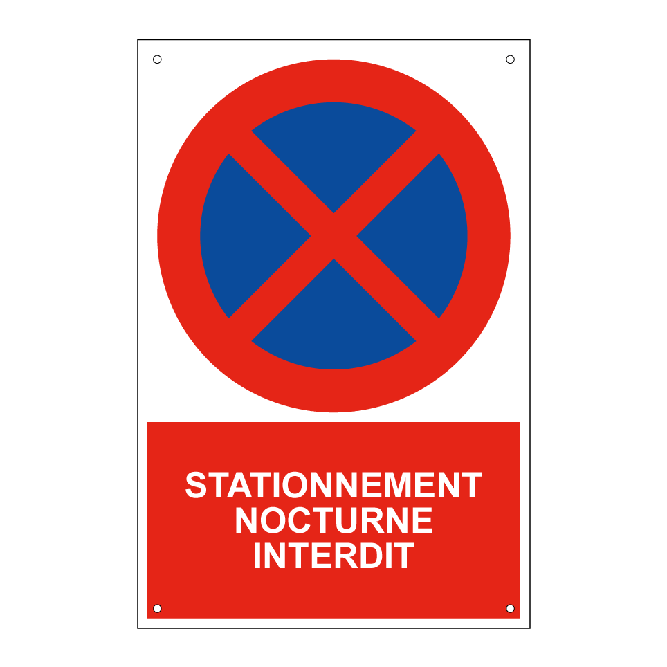 Stationnement nocturne interdit