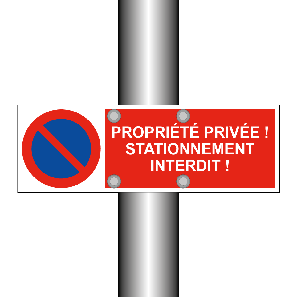 Propriété privée ! Stationnement interdit !