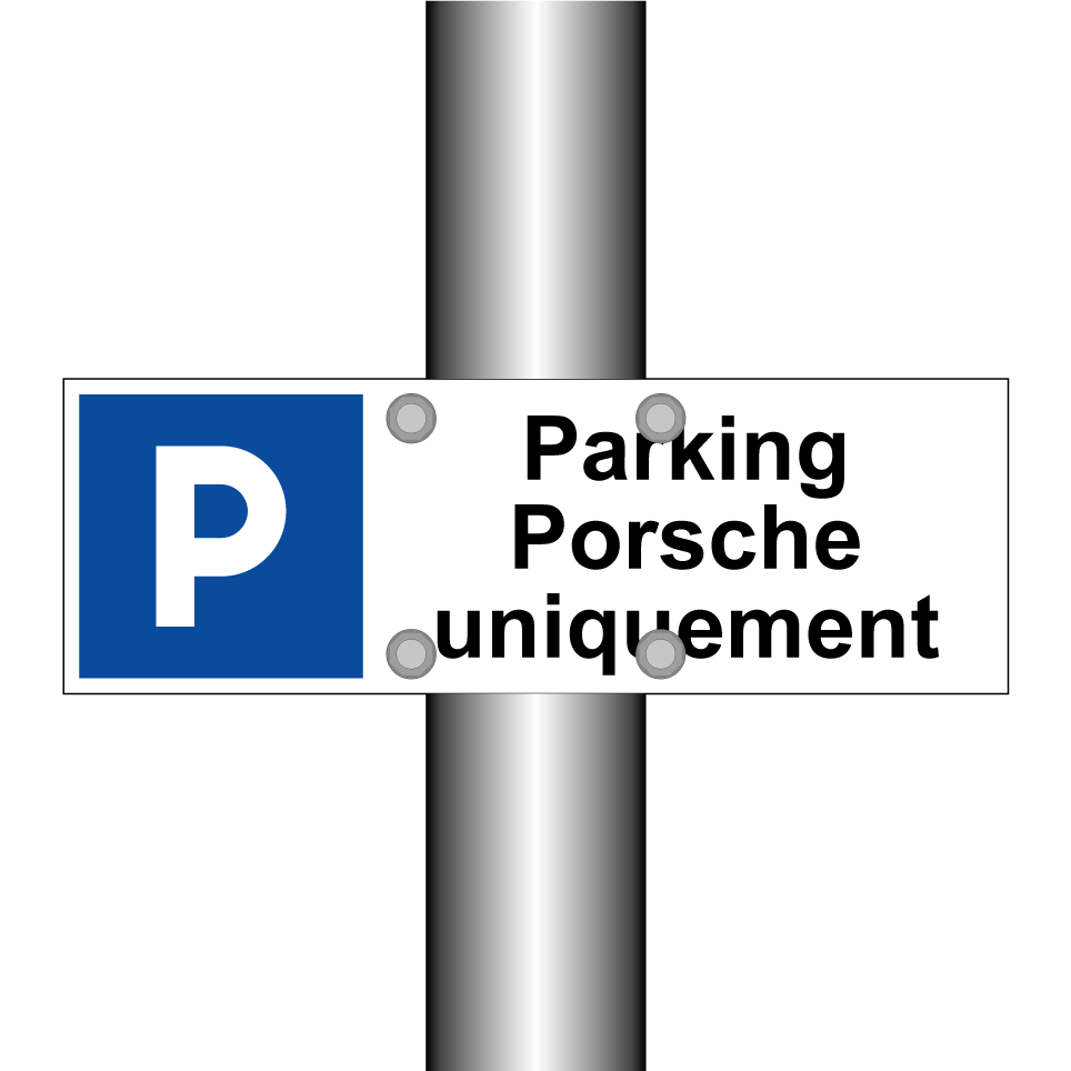 Parking Porsche uniquement